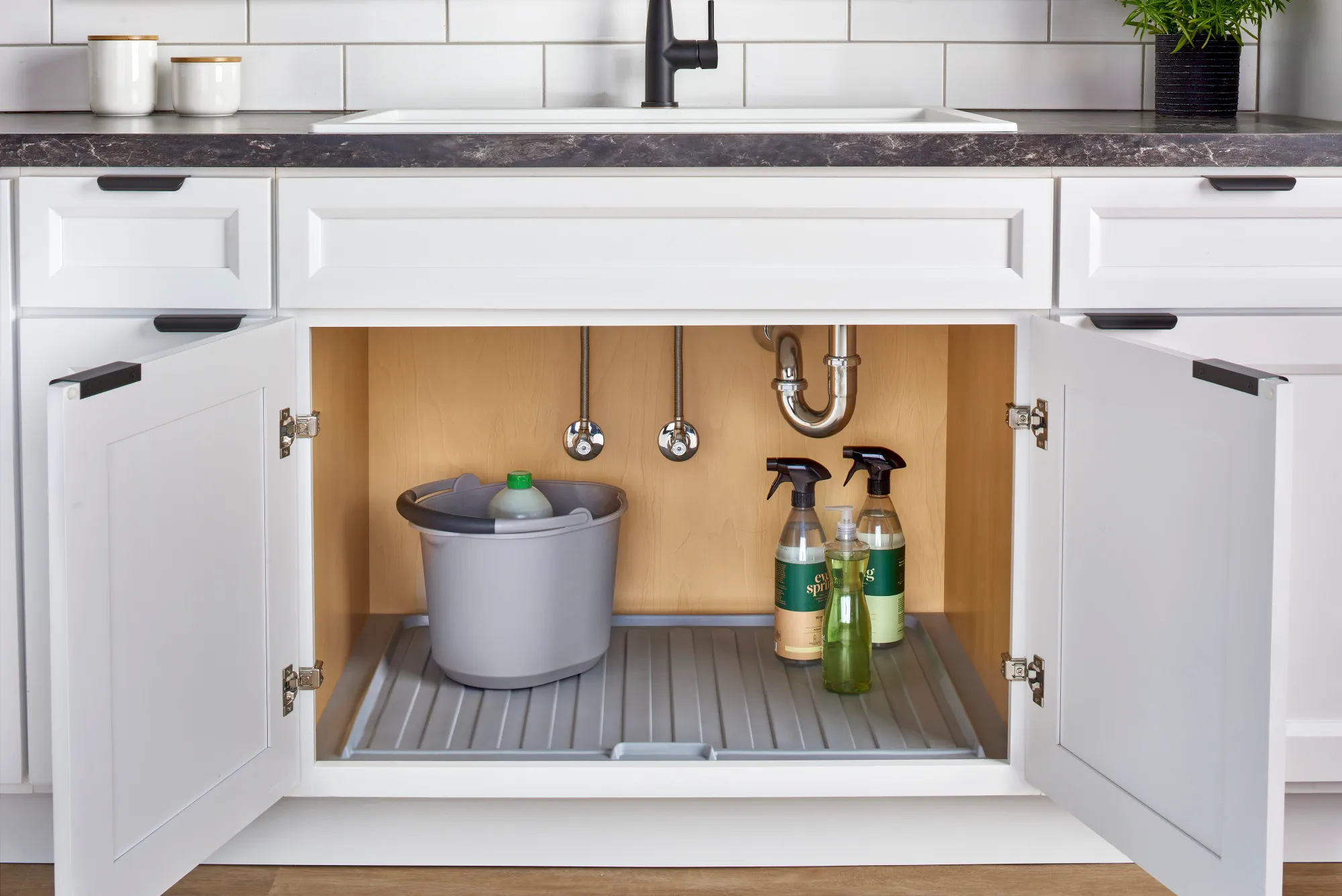 Flexible Polymer Trim-to-Fit Drip Tray