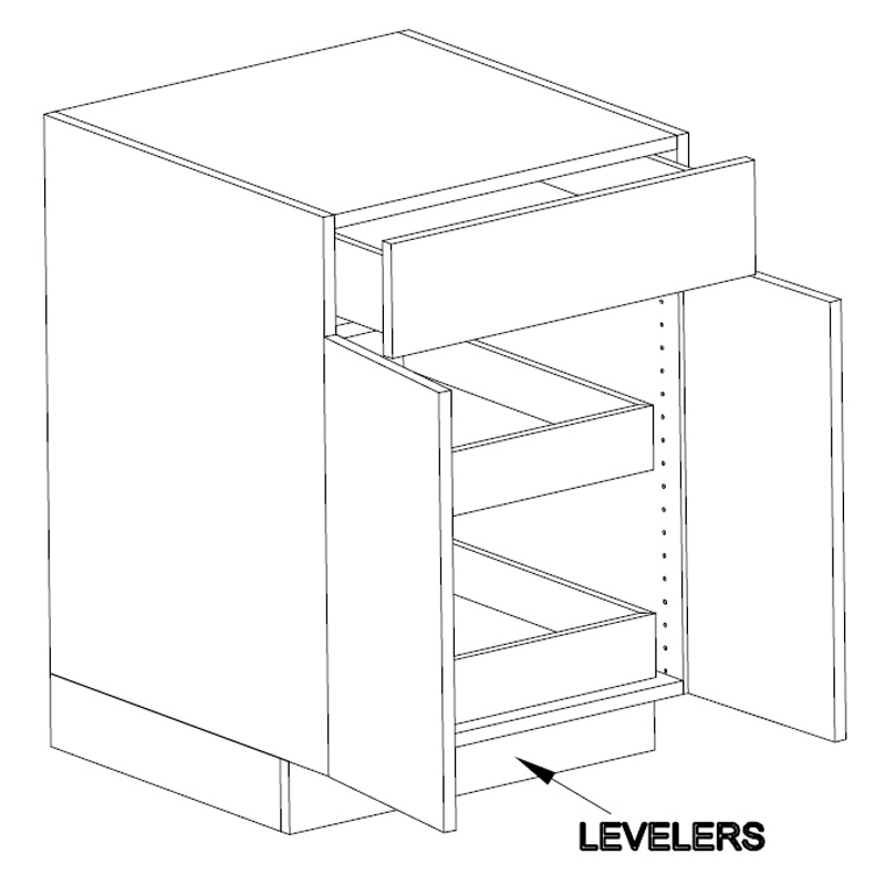 Base Double Rollouts 2 Doors