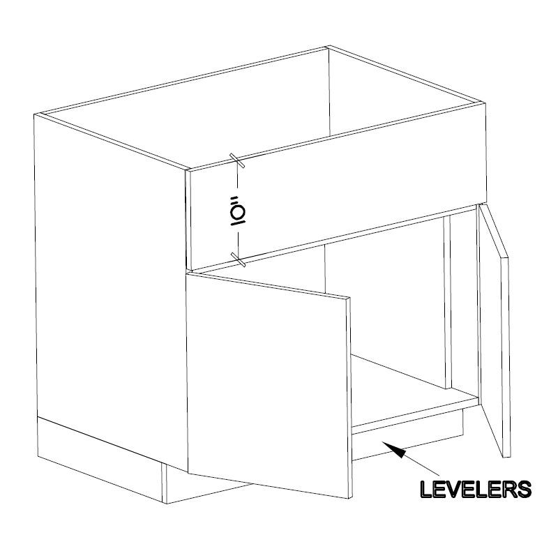 Farm Sink Base
