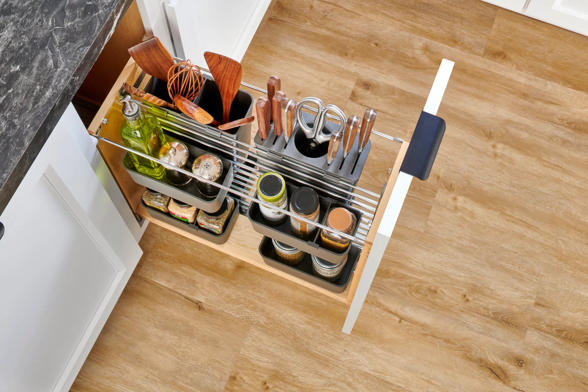 Base Cabinet Modular Pullout Organizer