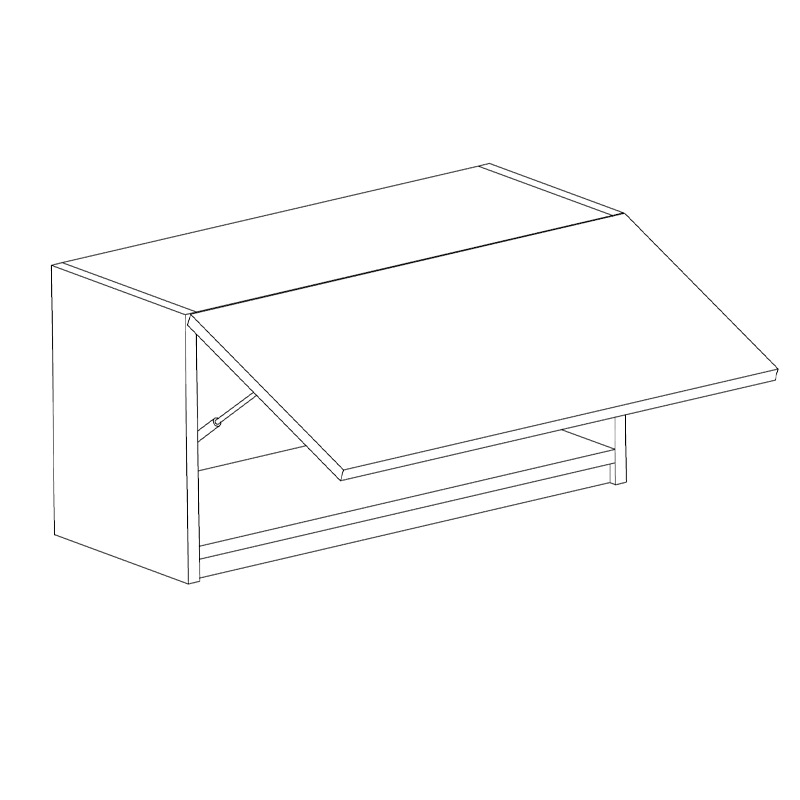 Wall Cabinet Lift Up Door